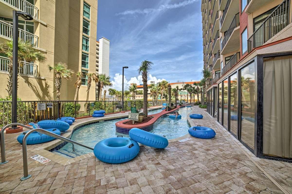 Beach Colony Ocean Front Executive Suite マートルビーチ エクステリア 写真